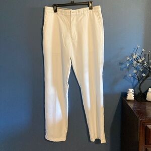 Greg Norman white golf pants 36x34